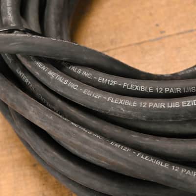 Unbranded DT-12 Female 37-Pin Connector to (12x)XLRM Cable - 75ft CG01UA1 image 5