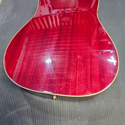 Epiphone Hummingbird 2010 - Cherry Sunburst image 7