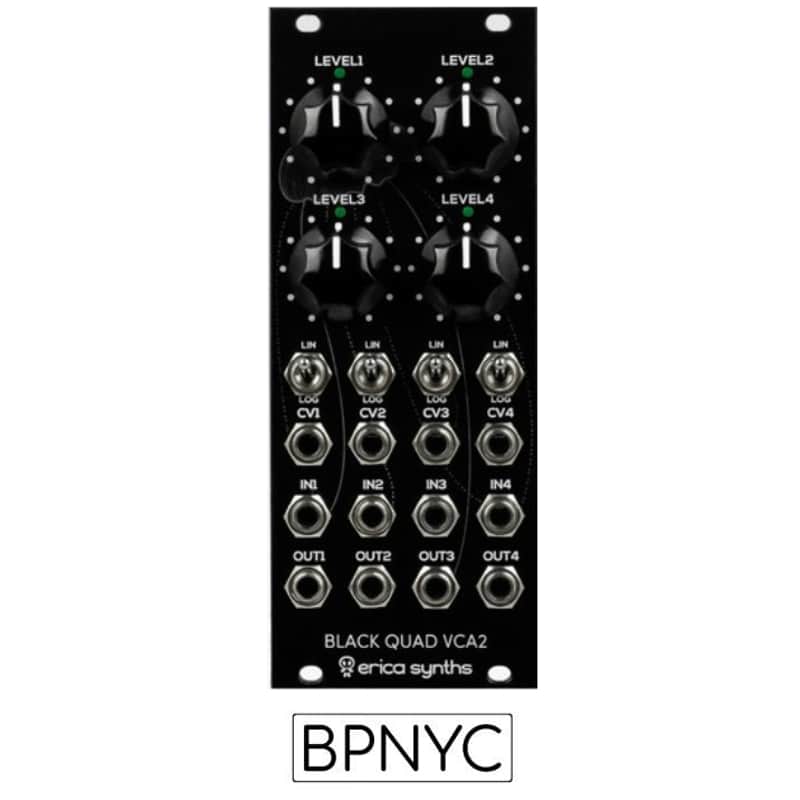 Erica Synths Black Quad VCA V2 image 1