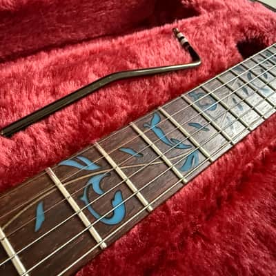 Ibanez JEM7V-SBL Steve Vai Signature with Rosewood Fretboard 2002 - 2004 - Sparkle Blue image 4