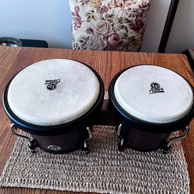 Latin Percussion Aspire Bongo Six-Piece Bundle - in Excellent ConditionLatin Percussion Aspire 2013 - Siam Walnut image 1