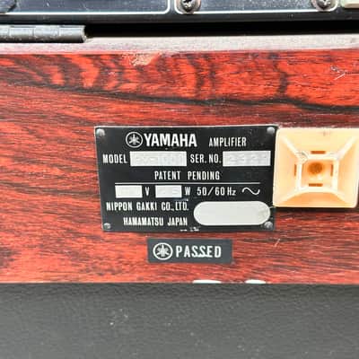 Yamaha PM-1000 16-Channel 4-Bus Mixing Console 1970s - Black image 13