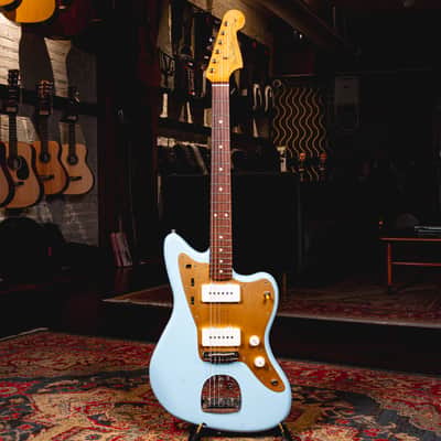 2023 Fender Vintera II '50s Jazzmaster Electric Guitar, Sonic Blue w/ OGB - Used image 3