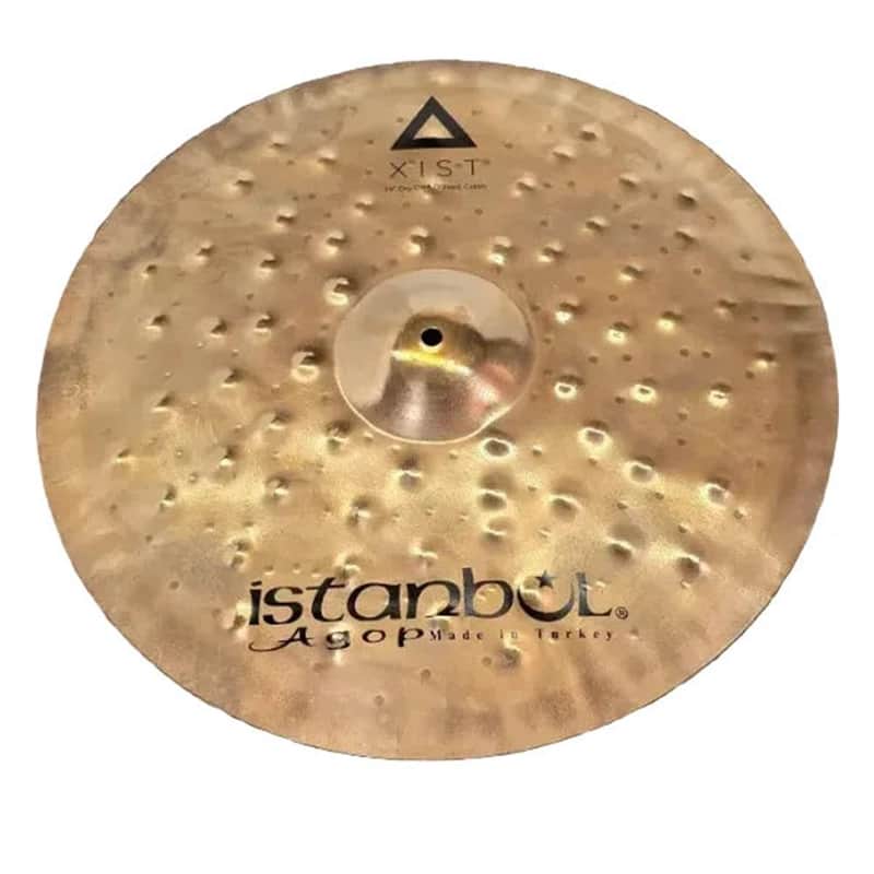 Used Istanbul Agop Xist Dry Dark Brilliant Crash Cymbal 19" - Very Good image 1