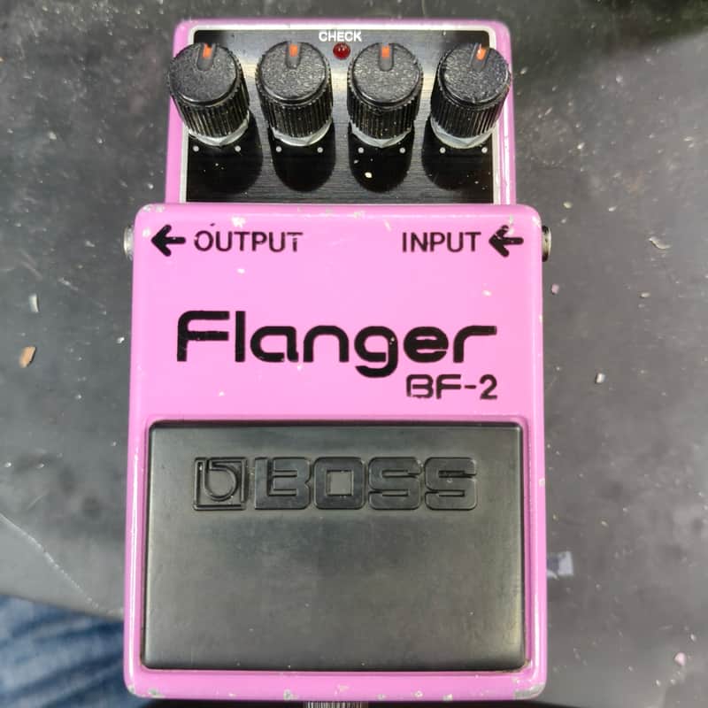 Boss BF-2 Flanger Japan (Black Label) 1981 image 1