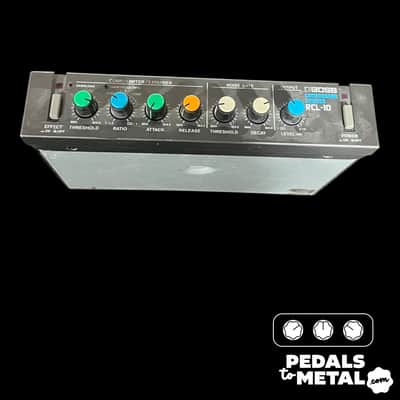Boss RCL-10 Micro Rack Series Compressor Limiter 1985 - 1990 - Black X14974 image 6