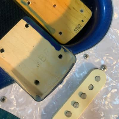 Fender Limited Edition ST-62 FMT Stratocaster Reissue MIJ 2013 Blue Flame Japan w/ Bag image 18