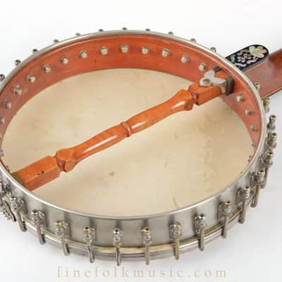 1900s UNKNOWN PRESENTATION 5-STRING BANJO image 14