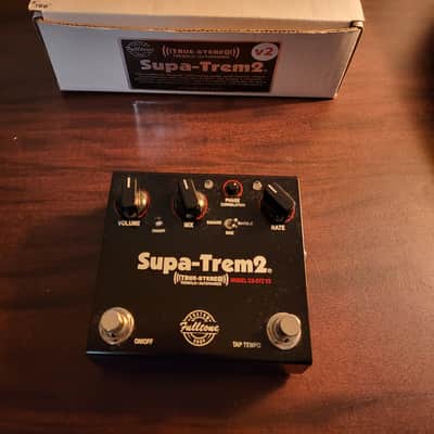 Fulltone Custom Shop Supa-Trem 2 V2 2019 - Present - Black image 1