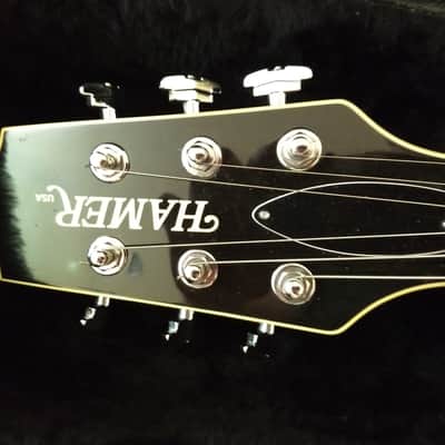 Hamer USA Newport Pro 2000/2001 Orange Sparkle Translucent OSHC SD Seth Lover Pups image 6