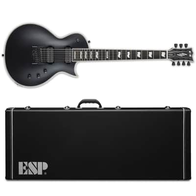 ESP E-II Eclipse-7 Evertune Black Satin 7-String Electric Guitar + Case Eclipse 7 ET MIJ - BRAND NEW Bild 1