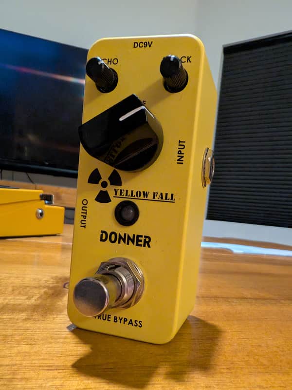 Donner Yellow Fall Analog Delay 2010s - Yellow image 1