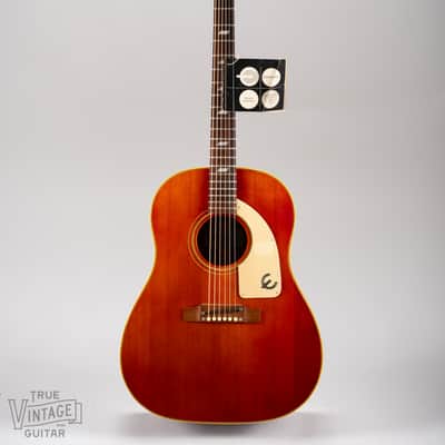 1968 Epiphone FT-79 Texan Cherry Red with Video image 6