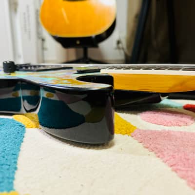 ESP Mirage Deluxe 1989 - Holoflash -Jackson Lawsuit Headstock image 12