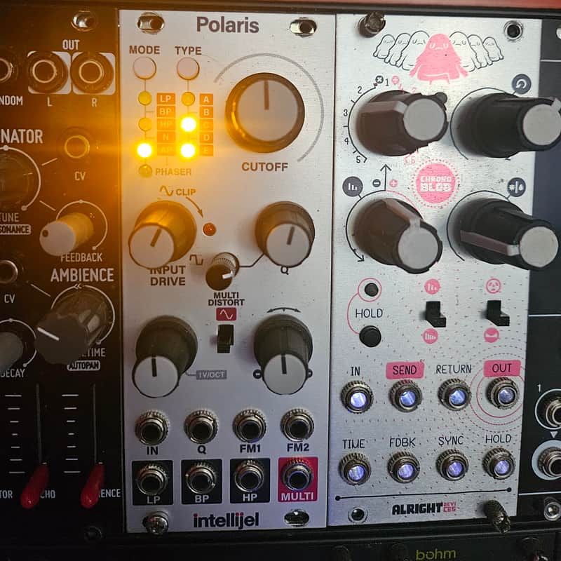 Intellijel Polaris VCF / Phaser Eurorack Synth Module 2016 - Present - White image 1