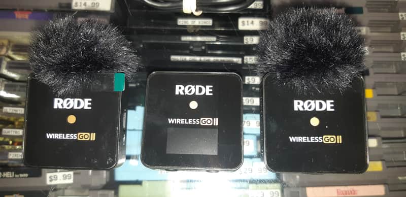 RODE Wireless GO II Dual Compact Microphone System 2021 - Present - Black image 1