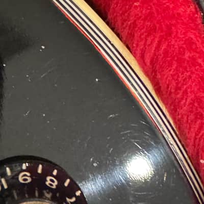 1978 Gibson Les Paul Custom - Cherry Burst painted over in Black by Factory image 3