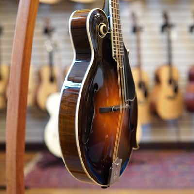 Northfield NFB-F5E "Big Mon" Engelmann Spruce/Figured Maple F-Style Mandolin Sunburst w/Hard Case image 2