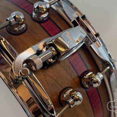 Pearl MUSIC CITY CUSTOM USA Solid Walnuts Snare Drum 14×5 #1013 image 6
