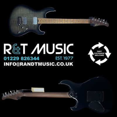 Cort G290 Fat II Electric Guitar, Trans Black Burst image 3