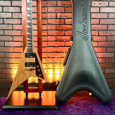Jackson JS Series Rhoads JS32T FSR, Amaranth Fingerboard, Natural Oil w/DLX Jackson Hard Case image 8