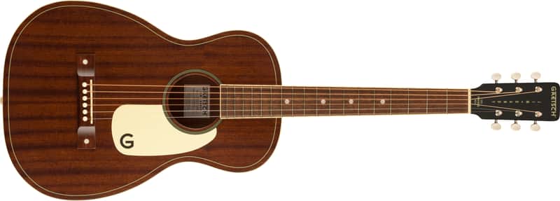 Gretsch Jim Dandy Parlor Walnut FB Aged White Pickguard Frontier Stain