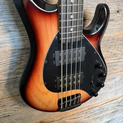 Ernie Ball Music Man StingRay Special 5 HH Bass - Faded Vintage Sunburst image 5