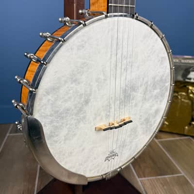 Ome Juniper Deluxe Silver Bell Tone Ring 5-string Openback Banjo image 4