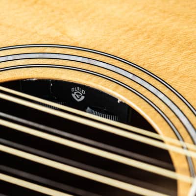2022 Guild Westerly Collection F-2512CE Deluxe maple blonde image 11