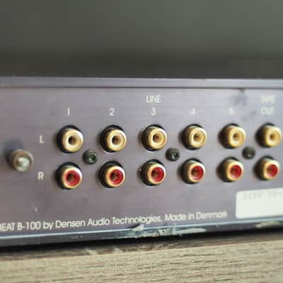 DENSEN BEAT B 100 INTEGRATED AMPLIFIER MADE IN DENMARK AUDIOPHILE VINTAGE 60W image 8