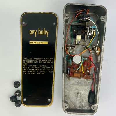 Jen Cry Baby Wah 1967-69 Transitional Clyde McCoy with bag image 13