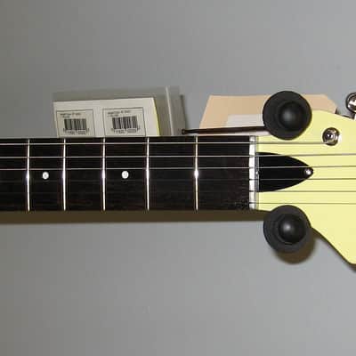 Danelectro '67 Dano Solidbody Electric Guitar 2022 - Yellow with Black Pickguard image 5