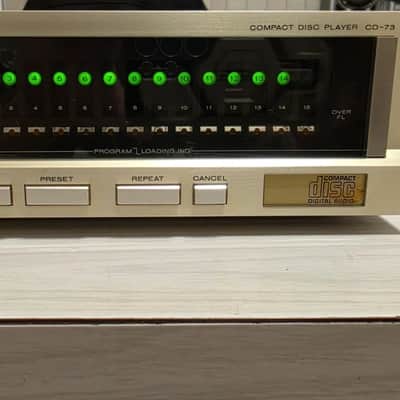 VINTAGE MARANTZ CD73 CD PLAYER/MADE IN JAPAN image 7