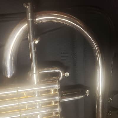 Getzen Eterna 896S Silver 4-Valve Flugelhorn W/ New ProTec Case! image 9