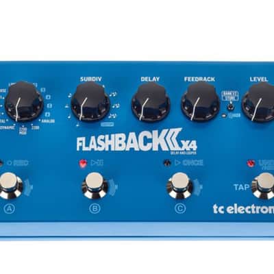 TC Electronic Flashback 2 X4 Delay & Looper 2025 - Blue image 3