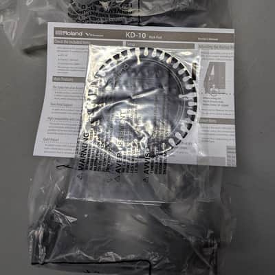 Roland KD-10 Kick Pad 2010s - New w/ Kick Patch image 2