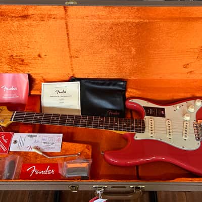 Fender American Vintage II 61 Stratocaster - Fiesta Red /8lbs. 0.2oz. #V2441038 image 2
