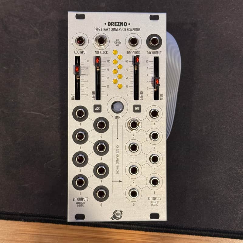 Xaoc Devices Drezno Binary Conversion Komputor - Eurorack Module - Silver image 1