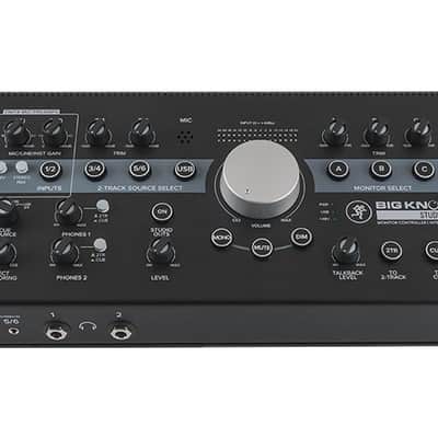 Mackie Big Knob Studio+ Monitor Controller / Interface 2017 - Present - Black image 1