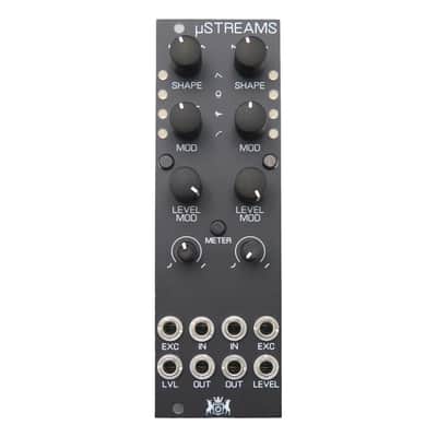 Michigan Synth Works uStreams II Eurorack Dual Dynamics Gate Module (Black) image 1