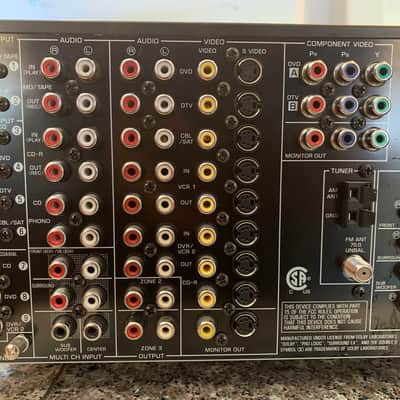 Yamaha RX V1400 6.1 Channels with remote and original box image 4