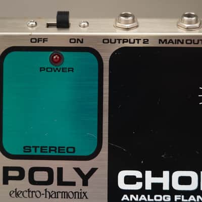 Electro-Harmonix Poly Chorus Analog Flange / Chorus Effects Pedal #58810 image 3