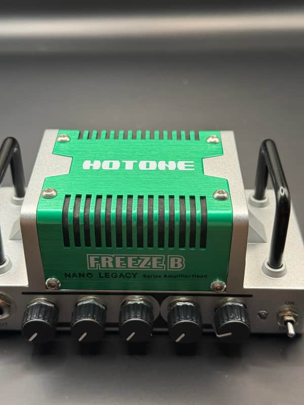 Hotone Nano Legacy Freeze B 5-Watt Guitar Head 2010s - Green image 1