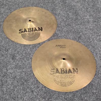 Used Sabian AA Rock Hi Hat Cymbals 14 - Good
