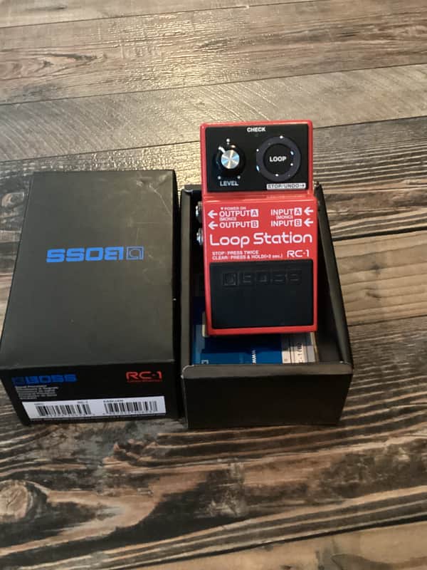 Boss RC-1 Loop Station 2014 - Present - Red