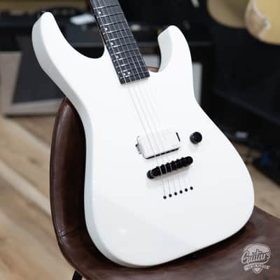 ESP E-II M-I NT Neck Thru Fishman Guitar w/ Case – Snow White (B-stock) image 2