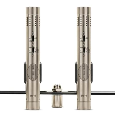 Sontronics STC-1S Pencil Condenser Microphone Pair - Silver - Lifetime Microphone Warranty image 1