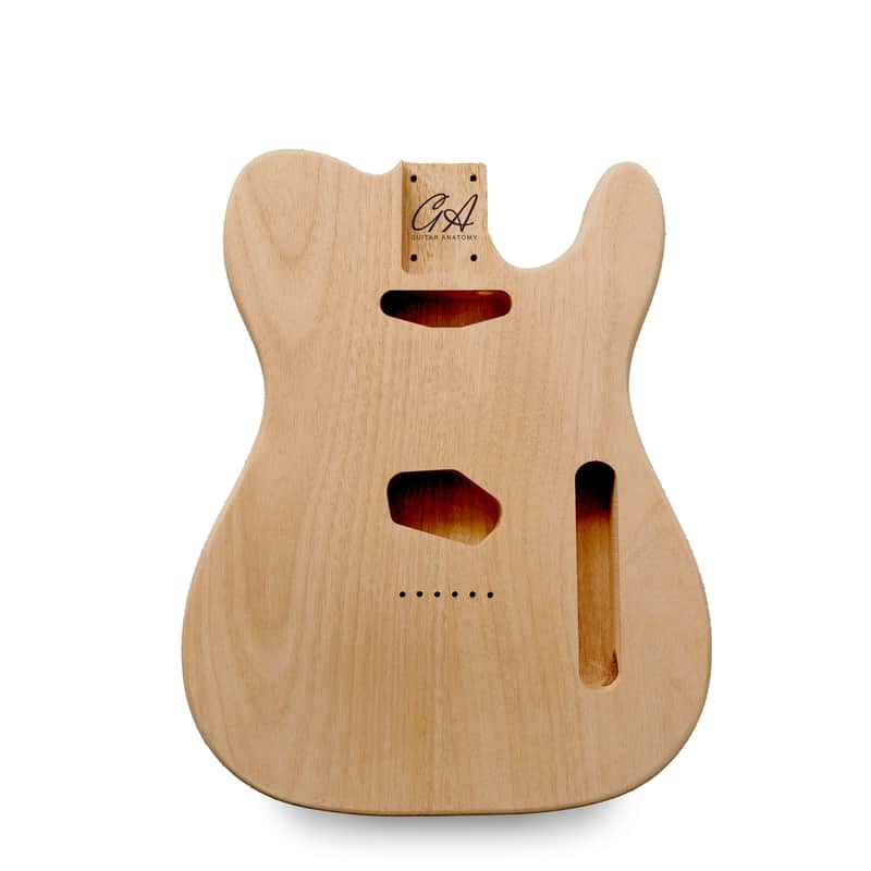 Telecaster Guitar Body - Unfinished - 2 Piece Mahogany image 1