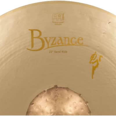Meinl Byzance Sand Ride 22", B22SAR, Benny Greb, Vintage - Ride Cymbal image 2