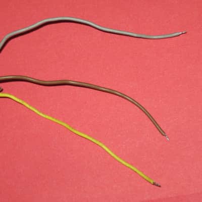 2 lite use genuine Boss INPUT jacks (for compact sized pedals) +nuts,washers,wires (+3 extra wires & 2 zip ties) BOTH jacks have brown,gray,yellow wires attached, work fine, from 2000s (can be used on most other year Boss pedals) NO: pedal(s), other parts image 10